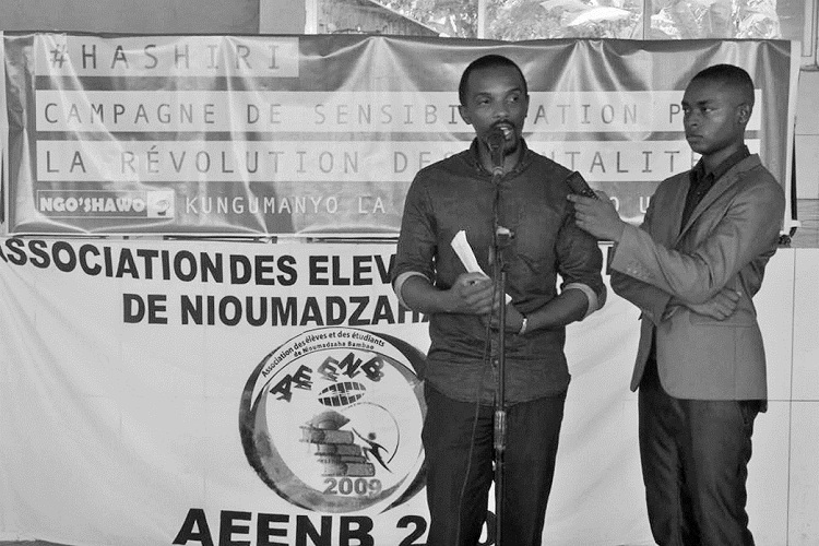 image Campagne pour la révolution des mentalités / Nioumadzaha Bambao a accueilli le second meeting contre la corruption